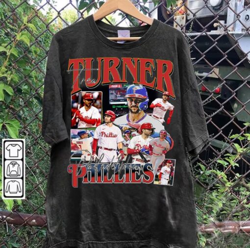 Vintage 90s Graphic Style Trea Turner TShirt - Trea Turner Vintage Sweatshirt - Retro American Baseball Tee For Man and