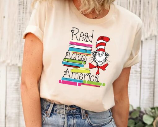 Dr. Seuss Read Across America Shirt, Reading Day Shirt, 100 Days School Shirt,Teacher Life