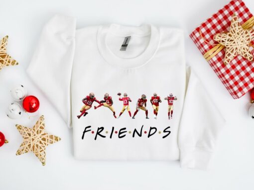 San francisco Football Shirt, San Fransisco Friends Purdy Kittle Deebo Bosa McCaffrey Aiyuk funny Sweatshirt