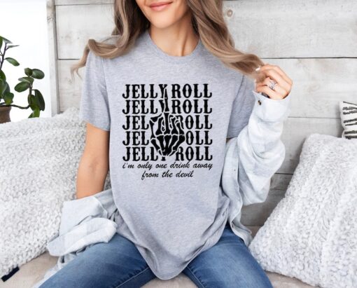 Retro Jelly Roll Shirt, Jelly Fans Graphic Shirt, Jellyrol Concert Shirt, Jelly Vintage Tank Top, Jelly Shirt