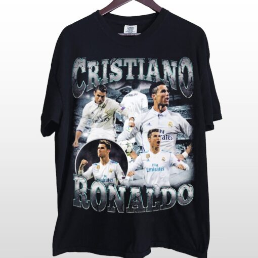 Vintage 90s Graphic Style Cristiano Ronaldo Shirt, Cristiano Ronaldo tshirt