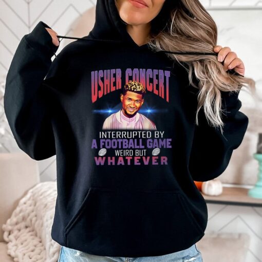 Usher SuperBowl 2024 Shirt, Halftime Show Party Usher Concert Sweatshirt, Usher 2024 SuperBowl Sunday Game Hoodie