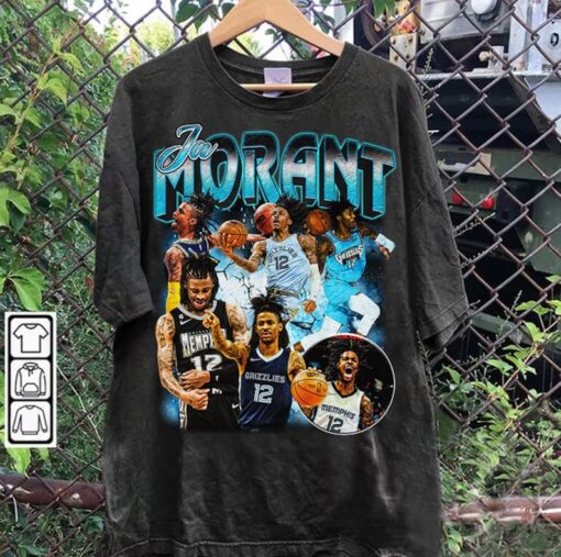 Vintage 90s Graphic Style Ja Morant T-Shirt - Ja Morant Vintage Sweatshirt - Stephen Curry Vintage Tee For Man and Woman