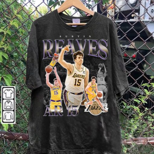 Vintage 90s Graphic Style Austin Reaves T-Shirt - Austin Reaves Sweatshirt - Retro American Basketball Tee For Man and