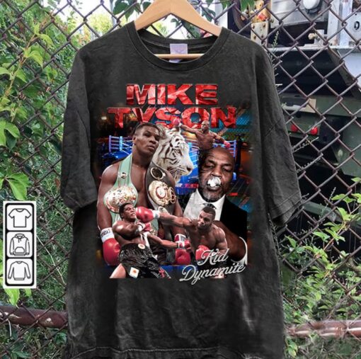 Vintage 90s Graphic Style Mike Tyson T-Shirt - Iron Mike Sweatshirt - American Professional Boxer Tee For Man and Woman