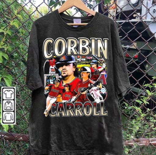 Corbin Carroll shirt, Vintage 90s Graphic tee, Baseball Tee For Man and Woman Unisex T-Shirt