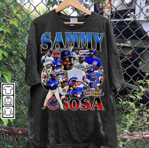 Vintage 90s Graphic Style Sammy Sosa TShirt, baseball shirt, Baseball Tee For Man and Woman Unisex T-Shirt