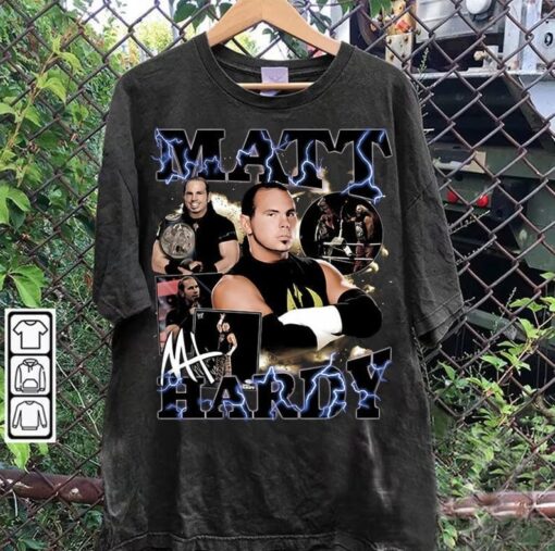 Matt Hardy Shirt, Vintage Shirt,Matt Hardy Jeff Hardy Graphic shirt, The Hardy Boyz Shirt, Gift for Fan