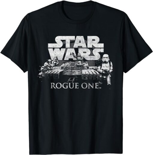 Star Wars Rogue One Tank Troopers Logo Graphic T-Shirt T-Shirt