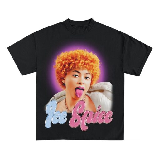 ICE SPICE T-SHIRT | Rap Tee Certified Munch Concert Merch | Rare Munch Vintage Style Face Hip Hop Graphic Print |