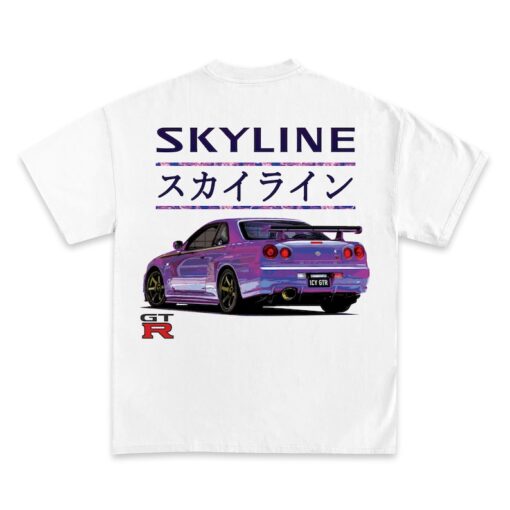 Nissan Skyline GTR Racing T-Shirt | Rare JDM Motorsports Japanese Race Car Collectible | Rare Vintage 90s Style F1 |