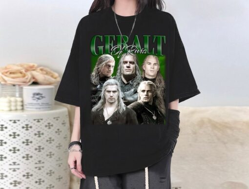 Geralt Of Rivia Retro T-Shirt, Geralt Of Rivia Unisex Sweater, Geralt Of Rivia Hoodie, Geralt Of Rivia Tee