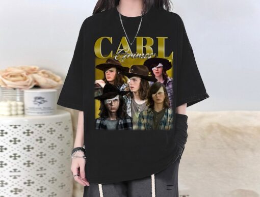 Unisex Carl Grimes T-Shirt, Carl Grimes Shirt, Carl Grimes Tee, Actor Carl Grimes Homage, Carl Grimes Fan