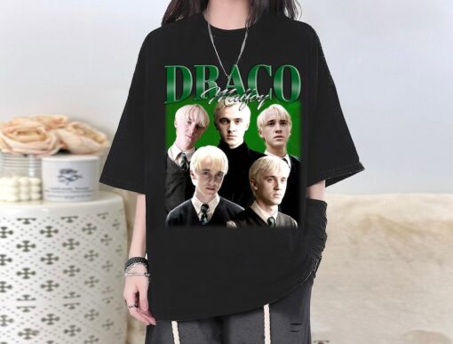 Vintage Draco Malfoy Character T-Shirt, Draco Malfoy Shirt, Draco Malfoy Tee, Actor Draco Malfoy Homage, Character Shirt