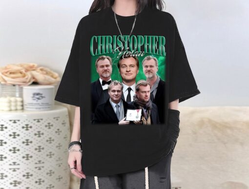 Christopher Nolan T-Shirt, Christopher Nolan Shirt, Christopher Nolan Tee, Actor Christopher Nolan Homage