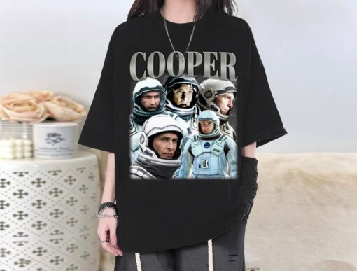 Cooper Interstellar T-Shirt, Cooper Interstellar Shirt, Cooper Tee, Actor Cooper Homage, Cooper Fan, Famous T-Shirt