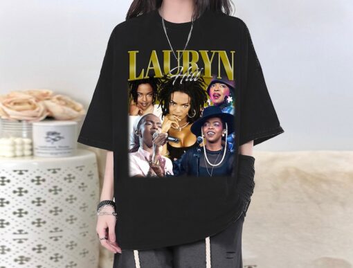 Lauryn Hill T-Shirt, Lauryn Hill Shirt, Lauryn Hill Tees, Lauryn Hill Homage, Vintage Shirt, Retro Shirt