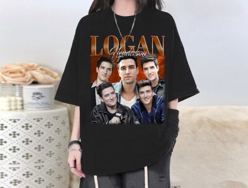 Logan Henderson T-Shirt, Logan Henderson Shirt, Logan Henderson Tees, Logan Henderson Homage, Movie Sweater