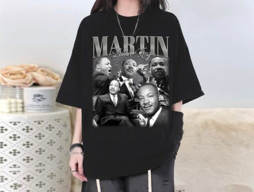 Martin Luther King T-Shirt, Martin Luther Shirt, Martin Luther Tees, Martin Luther Homage, College Shirt, Adult Shirt