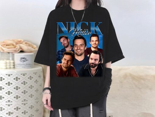 Nick Miller T-Shirt, Nick Miller Shirt, Nick Miller Tees, Nick Miller Homage, Vintage T-Shirt, Retro Shirt