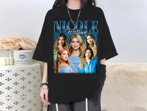 Nicole Wallace T-Shirt, Nicole Wallace Shirt, Nicole Wallace Tees, Nicole Wallace Homage, Unisex T-Shirt