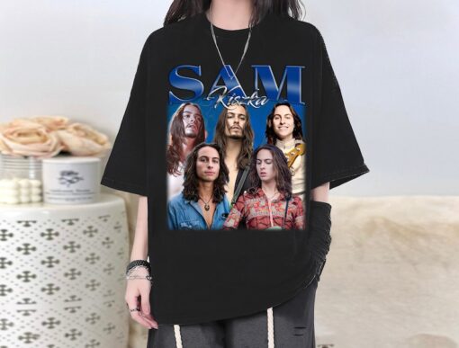 Vintage Sam Kiszka T-Shirt, Sam Kiszka Shirt, Sam Kiszka Tees, Sam Kiszka Homage, Casual T-Shirt, College Shirt