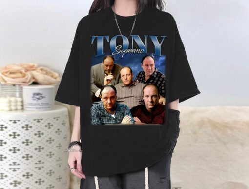 Tony Soprano T-Shirt, Tony Soprano Shirt, Tony Soprano Tees, Tony Soprano Homage, Vintage T-Shirt, Retro Shirt