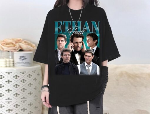 Ethan Hunt Character T-Shirt, Ethan Hunt Shirt, Ethan Hunt Tee, Ethan Hunt Fan, Ethan Hunt Sweatshirt, Character Shirt