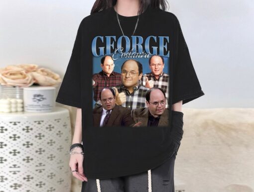 George Costanza Character T-Shirt, George Costanza Shirt, George Costanza Tees, George Costanza Fan