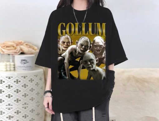 Unisex Gollum Character T-Shirt, Gollum Shirt, Gollum Tees, Gollum Fan, Gollum Sweater, Modern Shirt, Vintage Shirt