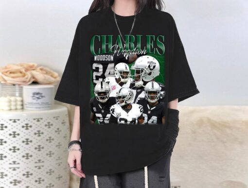 Vintage Charles Woodson T-Shirt, Charles Woodson Shirt, Charles Woodson Tees, Charles Woodson Homage, Unisex T-Shirt