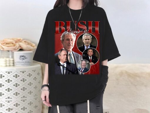 George W Bush T-Shirt, George W Bush Shirt, George W Bush Tees, George W Bush Homage, Movie Sweater, Movie Sweatshirt