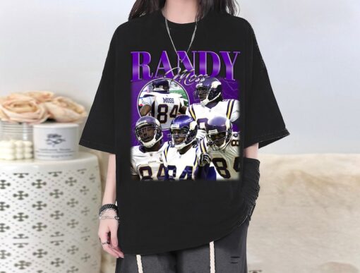 Vintage Randy Moss T-Shirt, Randy Moss Shirt, Randy Moss Tees, Randy Moss Homage, Trendy T-Shirt, Classic T-Shirt