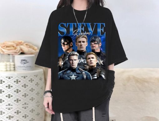 Steve Rogers T-Shirt, Steve Rogers Shirt, Steve Rogers Tees, Steve Rogers Homage, Movie Sweater, Movie Sweatshirt