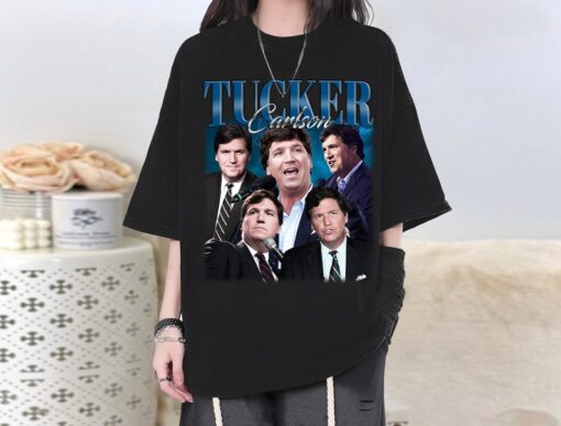 Tucker Carlson T-Shirt, Tucker Carlson Shirt, Tucker Carlson Tees, Tucker Carlson Homage, Casual T-Shirt, College Shirt