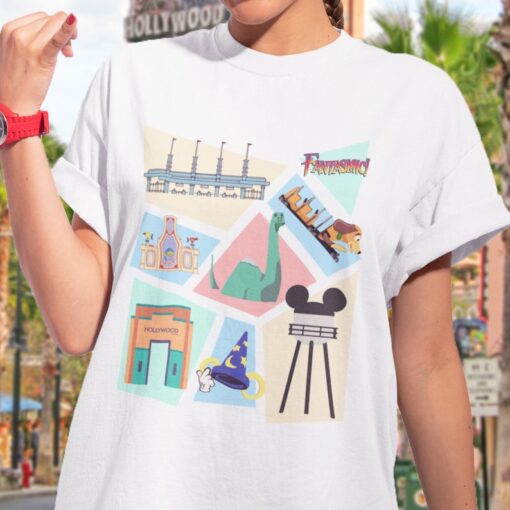 Hollywood Studios Retro 90's Style T-Shirt