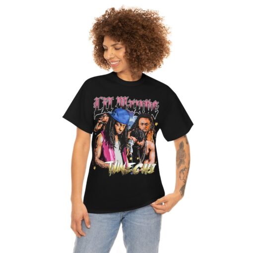 LIL WAYNE Tunechi Shirt Throwback Tee, T-shirt | Rap tee, Streetwear