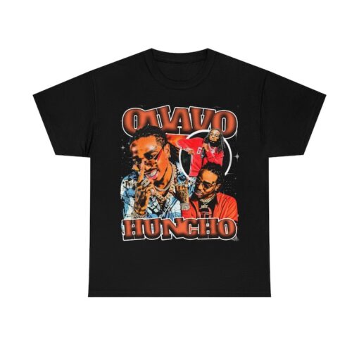 QUAVO HANCHO Shirt Throwback Tee, T-shirt | Rap tee, Streetwear