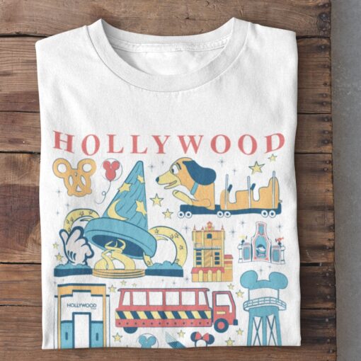 Hollywood Studios Park Icons T-Shirt