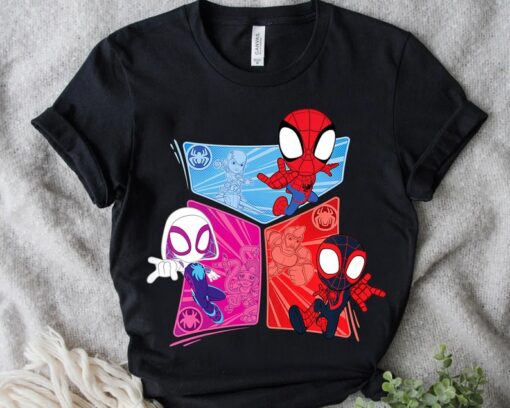 Marvel Spidey and His Amazing Friends Heroes and Foes Shirt