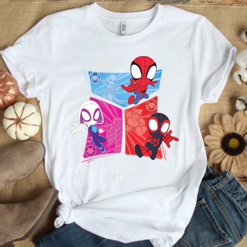 Marvel Spidey and His Amazing Friends Heroes and Foes Shirt