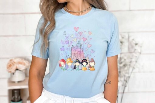 Princess Castle Shirt, Disney Princess Shirt, Birthday Girl Shirt