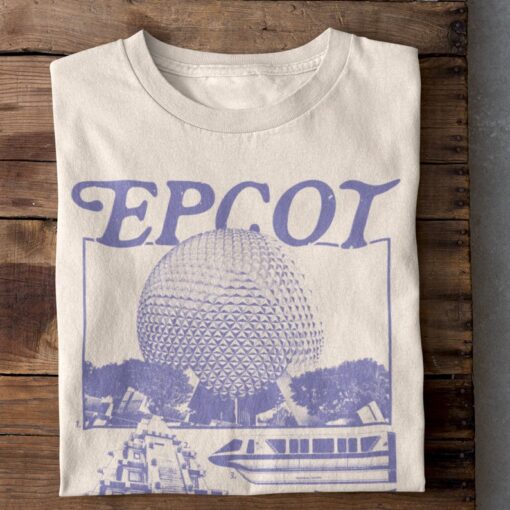 Epcot Center Vintage Style Graphic T-Shirt