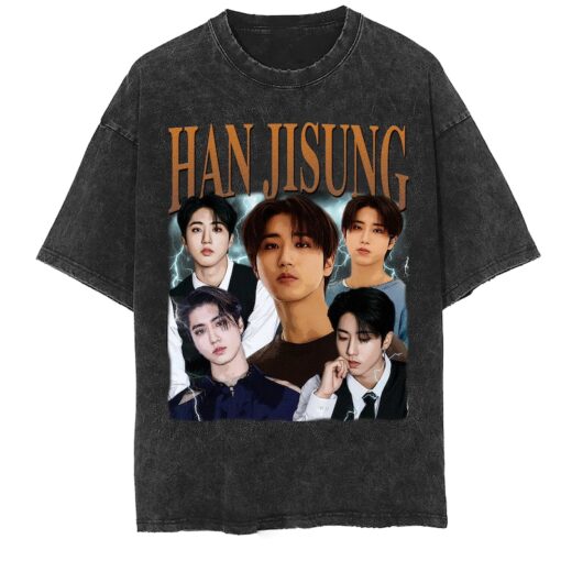 Han JiSung Vintage Washed T-Shirt