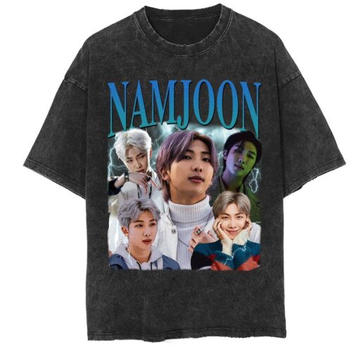 Kim Nam-joon Vintage Washed T-Shirt