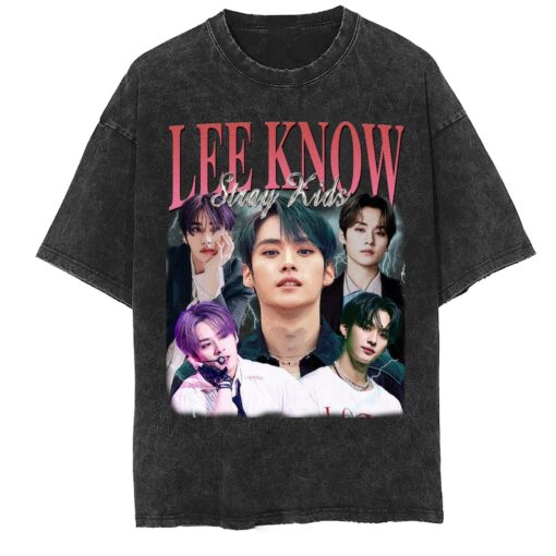 Lee Know Vintage Washed T-Shirt