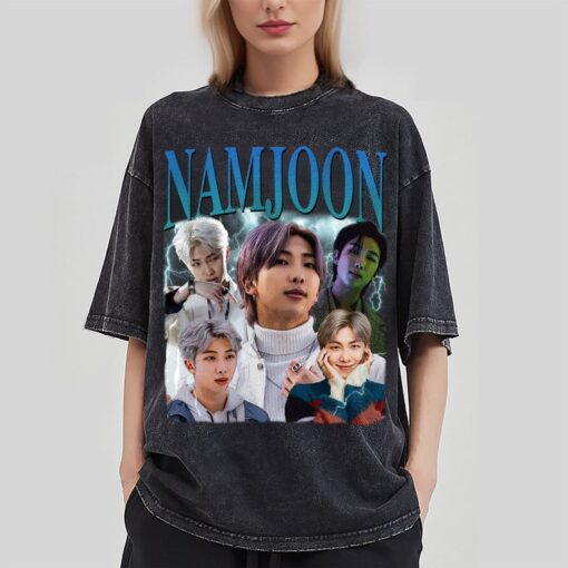 Kim Nam-joon Vintage Washed T-Shirt