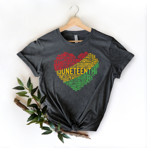 Juneteenth Heart Shirt,Juneteenth shirt women,Black Culture