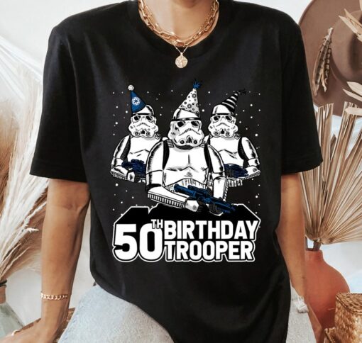 Star Wars Stormtrooper Party Hats Trio 50th Birthday Trooper Shirt