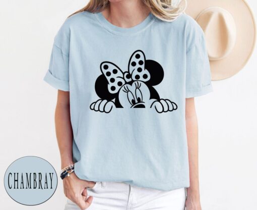 Comfort Colors® Disney Peeking Minnie Shirt